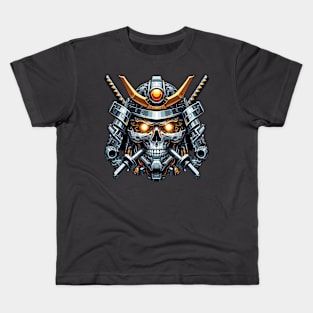 Cyber Samurai S01 D34 Kids T-Shirt